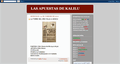 Desktop Screenshot of kalilubet.blogspot.com