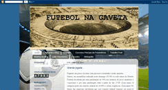 Desktop Screenshot of futebol-na-gaveta.blogspot.com