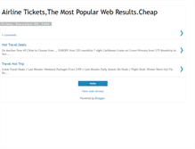 Tablet Screenshot of cheap-tickets-sure.blogspot.com