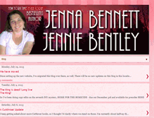 Tablet Screenshot of jenniebentley.blogspot.com