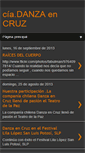 Mobile Screenshot of danzaencruzdanza.blogspot.com