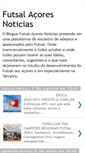 Mobile Screenshot of futsalacores.blogspot.com