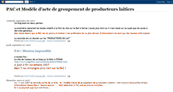Desktop Screenshot of producteurlait.blogspot.com