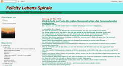 Desktop Screenshot of felicitylebensspirale.blogspot.com