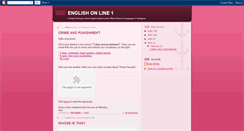 Desktop Screenshot of englishonline1.blogspot.com