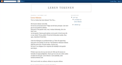 Desktop Screenshot of leren-tekenen.blogspot.com