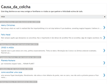 Tablet Screenshot of claudia-causadacolcha.blogspot.com