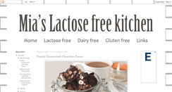 Desktop Screenshot of miaslactosefreekitchen.blogspot.com