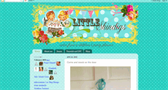 Desktop Screenshot of littleshindigs.blogspot.com