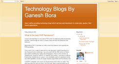 Desktop Screenshot of ganeshbora.blogspot.com