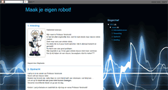 Desktop Screenshot of maakjeeigenrobot.blogspot.com