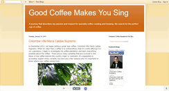 Desktop Screenshot of chazzanocoffee.blogspot.com