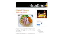 Desktop Screenshot of miscelaneacix.blogspot.com