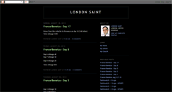 Desktop Screenshot of londonsaint.blogspot.com