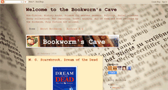 Desktop Screenshot of bookwormscave.blogspot.com