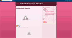 Desktop Screenshot of mediosinstruccionalesats.blogspot.com