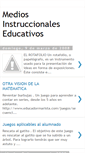 Mobile Screenshot of mediosinstruccionalesats.blogspot.com