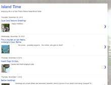 Tablet Screenshot of islandtimebelize.blogspot.com