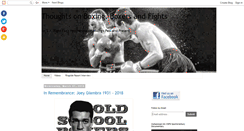 Desktop Screenshot of boxing-ring.blogspot.com