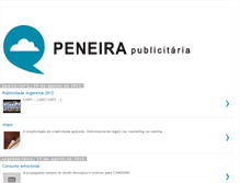 Tablet Screenshot of peneirapublicitaria.blogspot.com