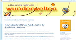 Desktop Screenshot of deutsch-grundschule.blogspot.com