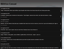 Tablet Screenshot of metricacasual.blogspot.com