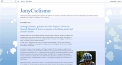 Desktop Screenshot of ciclismofotos.blogspot.com