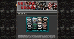 Desktop Screenshot of outlawbikergangs.blogspot.com