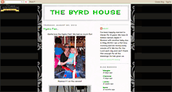 Desktop Screenshot of gbyrdshouse.blogspot.com