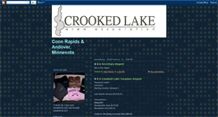 Desktop Screenshot of crookedlakemn.blogspot.com