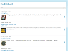 Tablet Screenshot of knitschool.blogspot.com
