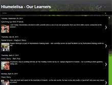 Tablet Screenshot of hlumelelisalearners.blogspot.com