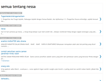Tablet Screenshot of dunianessablog.blogspot.com