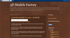 Desktop Screenshot of 3dmodelsfactory.blogspot.com