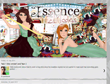 Tablet Screenshot of essence-models.blogspot.com