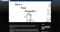 Desktop Screenshot of howsyourpangolin.blogspot.com