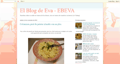 Desktop Screenshot of eva-recetas.blogspot.com