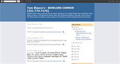 Desktop Screenshot of bowlerscorner.blogspot.com
