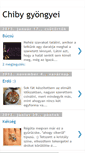 Mobile Screenshot of chibygyongyei.blogspot.com