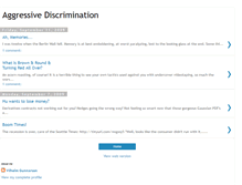 Tablet Screenshot of aggressivediscrimination.blogspot.com