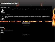 Tablet Screenshot of firstduequestions.blogspot.com