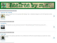 Tablet Screenshot of beetreebyme.blogspot.com