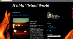 Desktop Screenshot of my-virtualistic-world.blogspot.com
