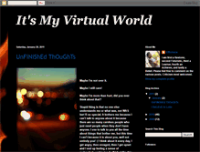 Tablet Screenshot of my-virtualistic-world.blogspot.com