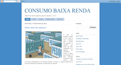 Desktop Screenshot of consumobaixarenda.blogspot.com