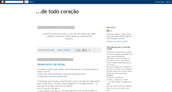 Desktop Screenshot of detodocorao.blogspot.com