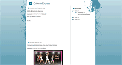 Desktop Screenshot of calientexpress.blogspot.com