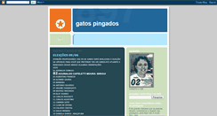 Desktop Screenshot of gatospingados2010.blogspot.com