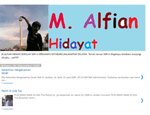 Tablet Screenshot of alfianhidayat.blogspot.com
