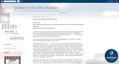 Desktop Screenshot of halalansihat.blogspot.com